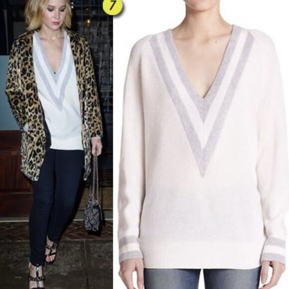 Rag & Bone Women's V-Neck Cashmere Sweater Size XS - Picture 1 of 8
